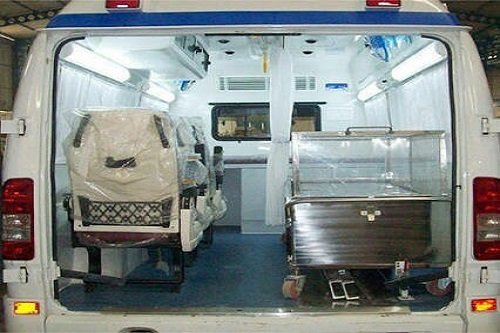 deep freezer ambulance services